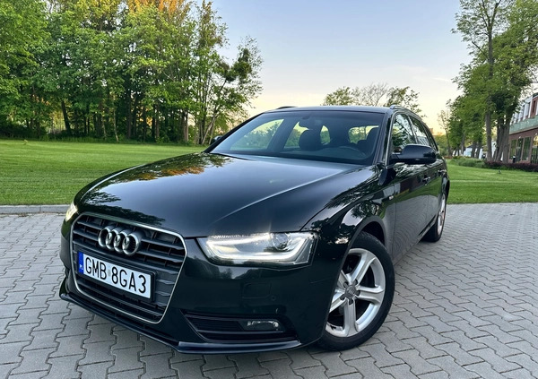 Audi A4 cena 42500 przebieg: 249000, rok produkcji 2013 z Malbork małe 742